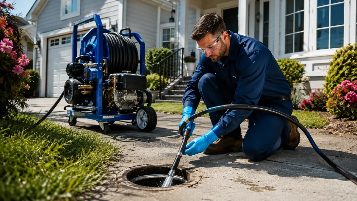 Residential Hydro Jet Drain Cleaning in Camp Pendleton