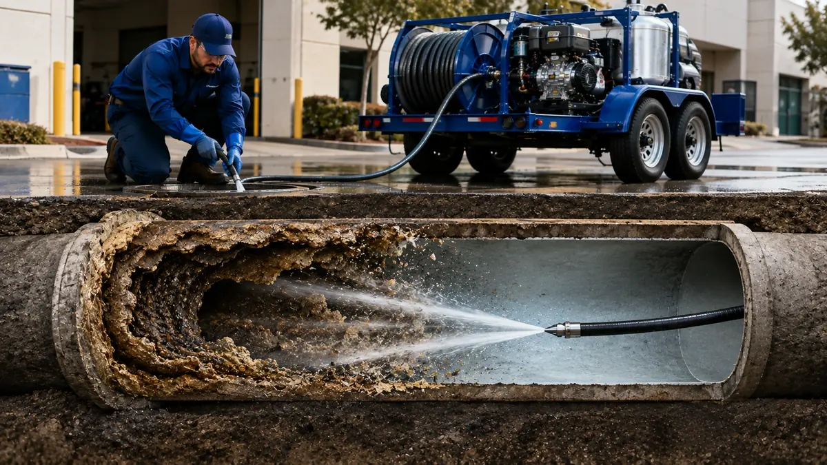 Sewer Pipe Descaling in Camp Pendleton